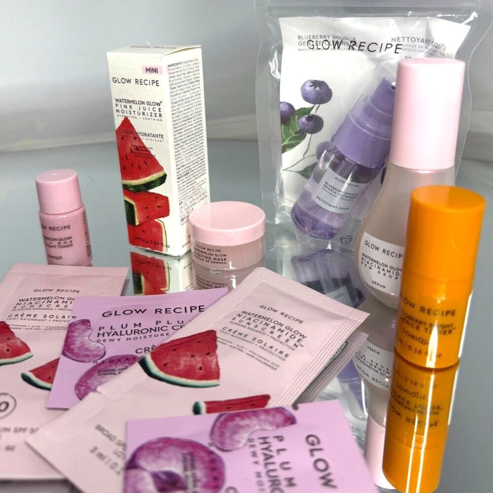 glow recipe bundle new 10pc | dew drops watermelon blueberry plum cloudberry - Picture 3 of 5
